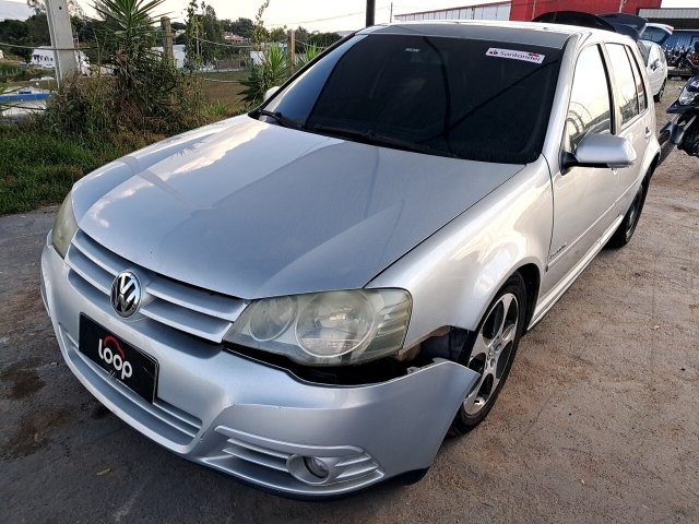 Veículo VW - VolksWagen Golf VW Golf 1.6 Sportline 2008 Conservado com avarias 2009 em leilão