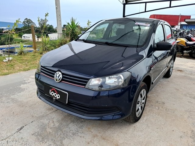 VW Novo Gol 1.0 City 2013/2014 com Lataria e Pintura com Riscos
