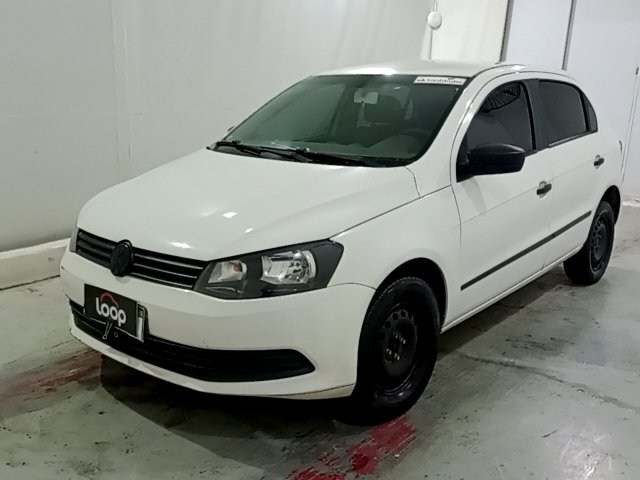 Veículo VW - VolksWagen Novo Gol VW Novo Gol 1.0 City 2014 Conservado com reparos 2014 em leilão