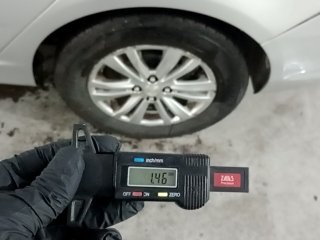 CHEVROLET COBALT 18A LTZ Pneu traseiro esq.