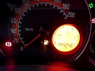 FIAT UNO VIVACE 1.0 Painel KM