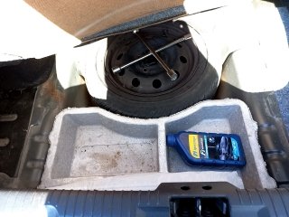 FORD FIESTA SEDAN FLEX Estepe