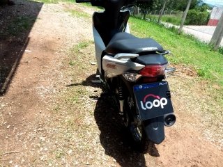 HONDA BIZ 110I Traseira Motorista