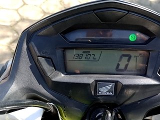 HONDA CG 160 FAN ESDI Painel KM