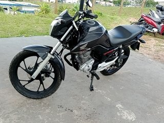 HONDA CG 160 FAN Frente Motorista