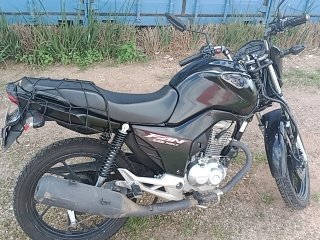 HONDA CG 160 FAN Porta e interior passageiro