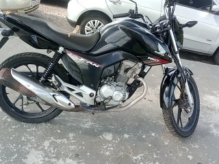 HONDA CG 160 FAN Porta e interior passageiro