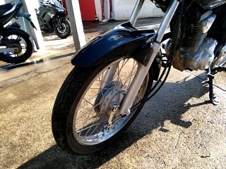 HONDA CG 160 START 160 Pneu dianteiro esq.