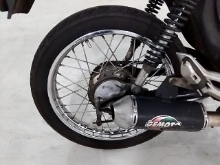 HONDA CG 160 START Pneu traseiro dir.