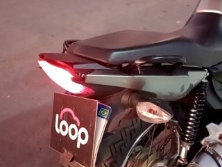 HONDA CG 160 START Pneu traseiro dir.