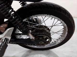 HONDA CG 160 START Pneu traseiro esq.