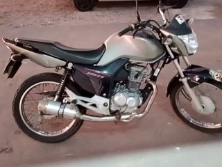 HONDA CG 160 START Porta e interior passageiro