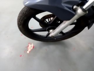 HONDA CG150 FAN ESDI 150 Pneu dianteiro esq.