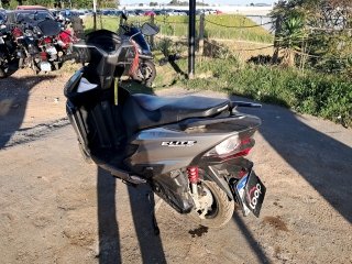 HONDA ELITE/125  Traseira Motorista