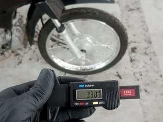 HONDA POP 110I Pneu dianteiro dir.