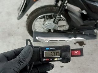 HONDA POP 110I Pneu traseiro dir.