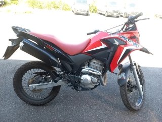 HONDA XRE 300 ABS Porta e interior passageiro