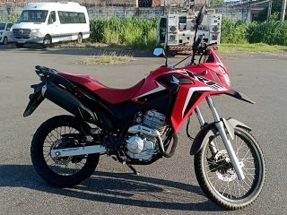 HONDA XRE 300 ABS Porta e interior passageiro