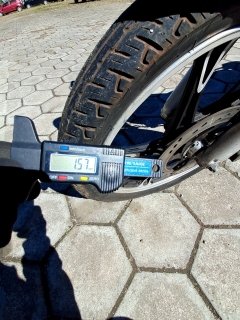 JTZ CHOPPER RC Pneu dianteiro esq.