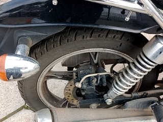 JTZ CHOPPER RH Pneu traseiro esq.