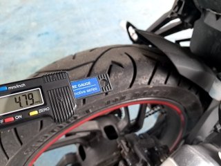 JTZ DR160 S Pneu traseiro dir.