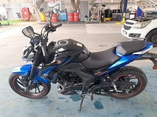 JTZ DR160 S Porta e interior motorista