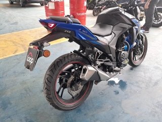 JTZ DR160 S Traseira Passageiro