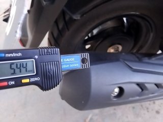 JTZ LINDY 125 Pneu traseiro dir.