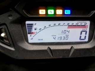 JTZ NK150  Painel KM
