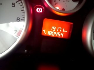 PEUGEOT 207 ESCAPADE Painel KM