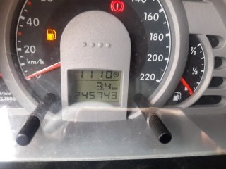 VW SPACEFOX  Painel KM