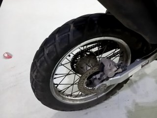 YAMAHA XTZ150 CROSSER Z Pneu traseiro dir.