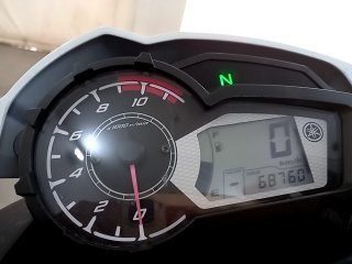 YAMAHA YS150 FAZER SED Painel KM