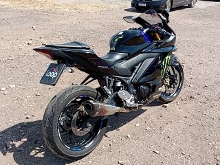 YAMAHA YZF R3 MONSTER Traseira Passageiro