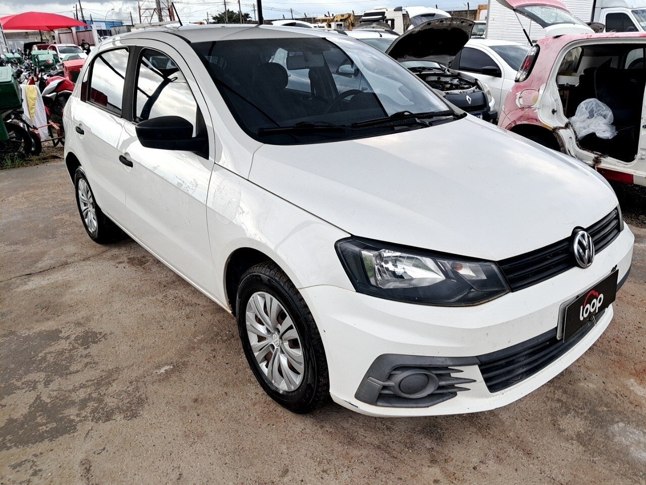 Foto 9 de 33: VOLKSWAGEN GOL 1.0 12V MPI TOTALFLEX TRENDLINE 4P MANUAL 2017/2017