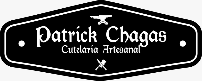 Logotipo de Patrick Chagas cutelaria artesanal