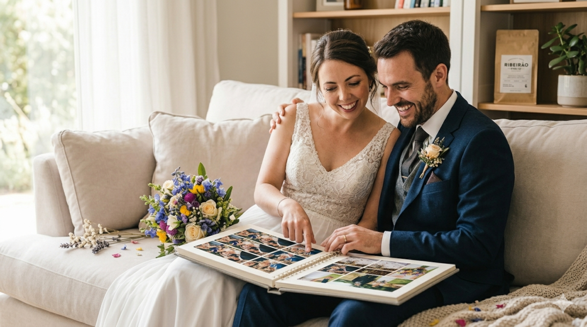 Álbum de casamento: como organizar as fotos do grande dia
